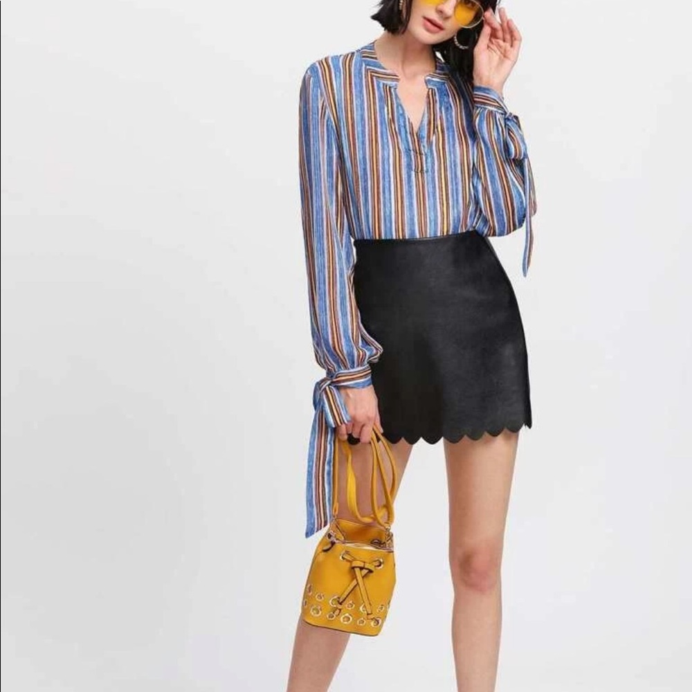 NWOT striped blouse